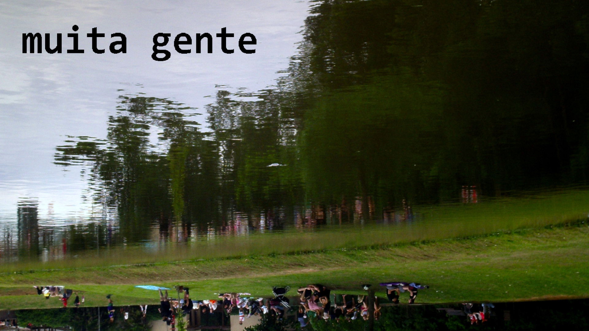 Backdrop for muita gente