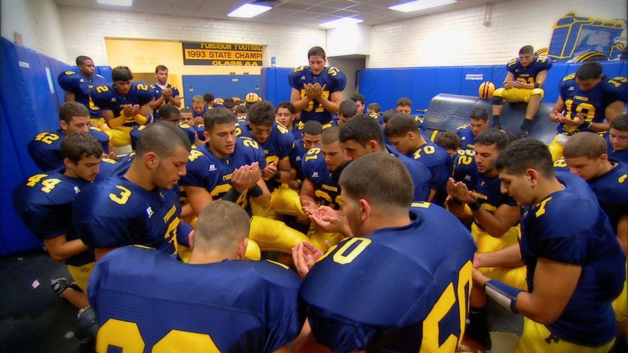 Backdrop for Fordson: Faith, Fasting, Football