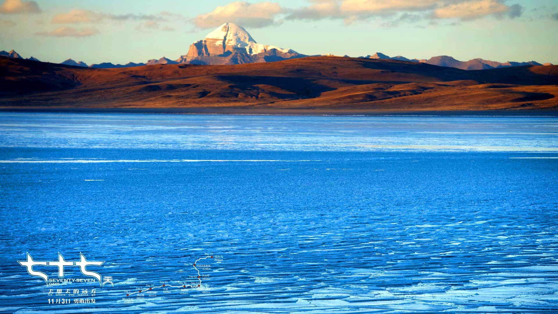 Backdrop for Seventy-Seven Days