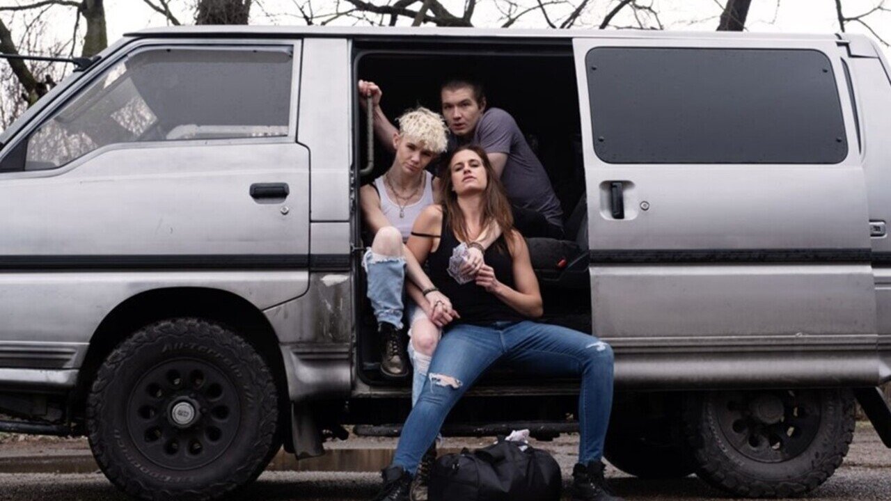 Backdrop for Extraction, USA