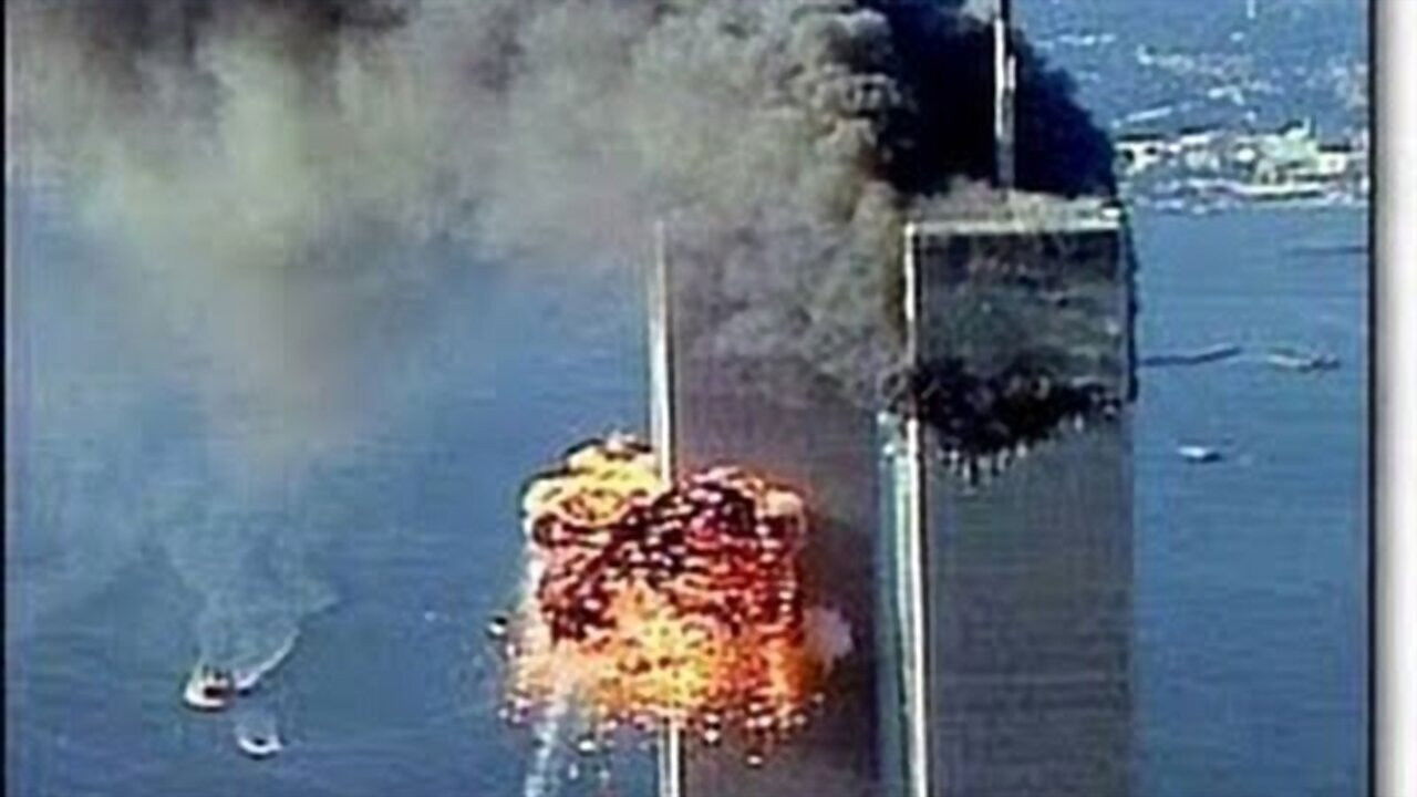 Backdrop for 9/11: Escape from the Towers