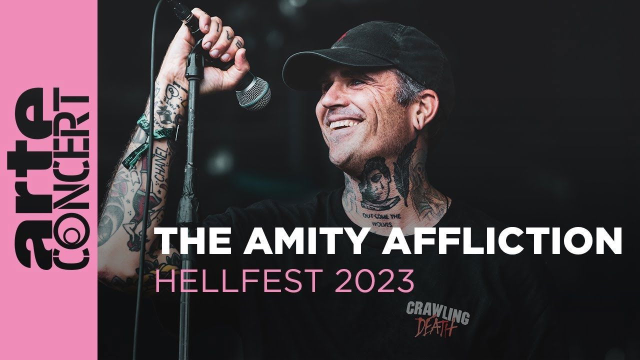 Backdrop for The Amity Affliction - Hellfest 2023