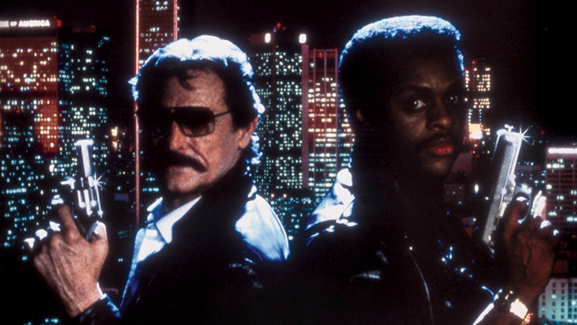 Backdrop for L.A. Vice