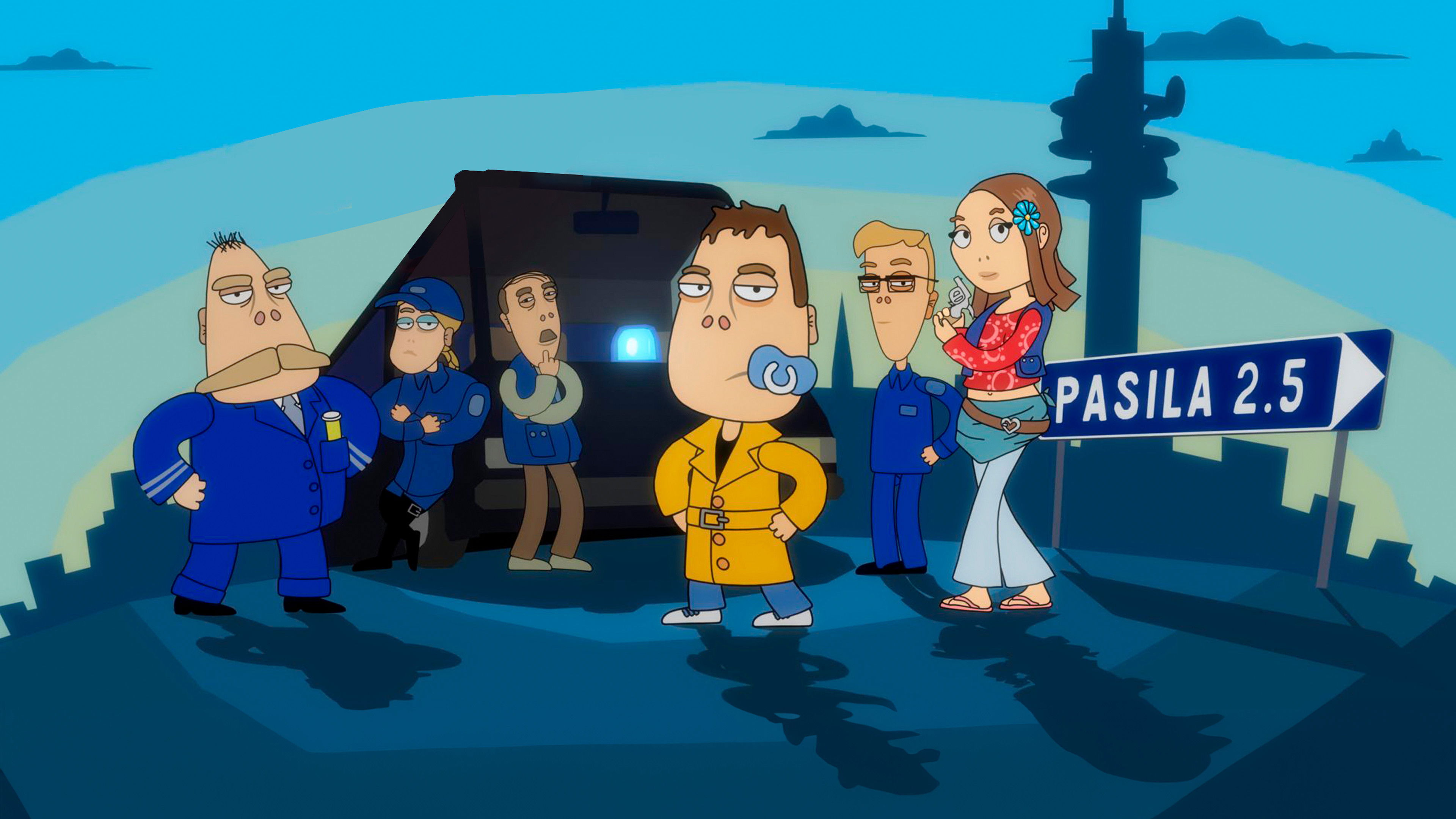 Backdrop for Pasila 2.5 - The Spin-Off