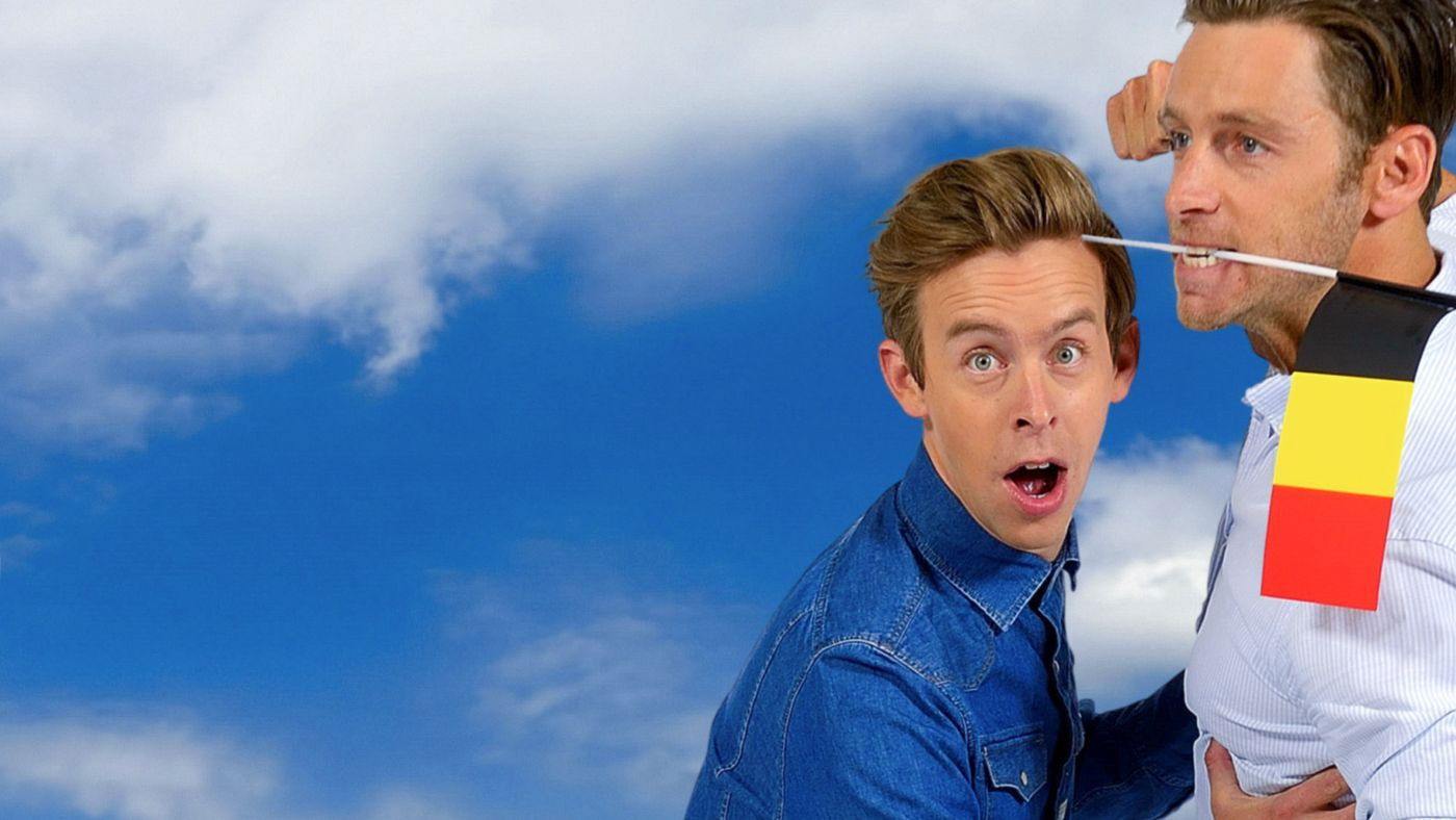 Backdrop for Holland-België