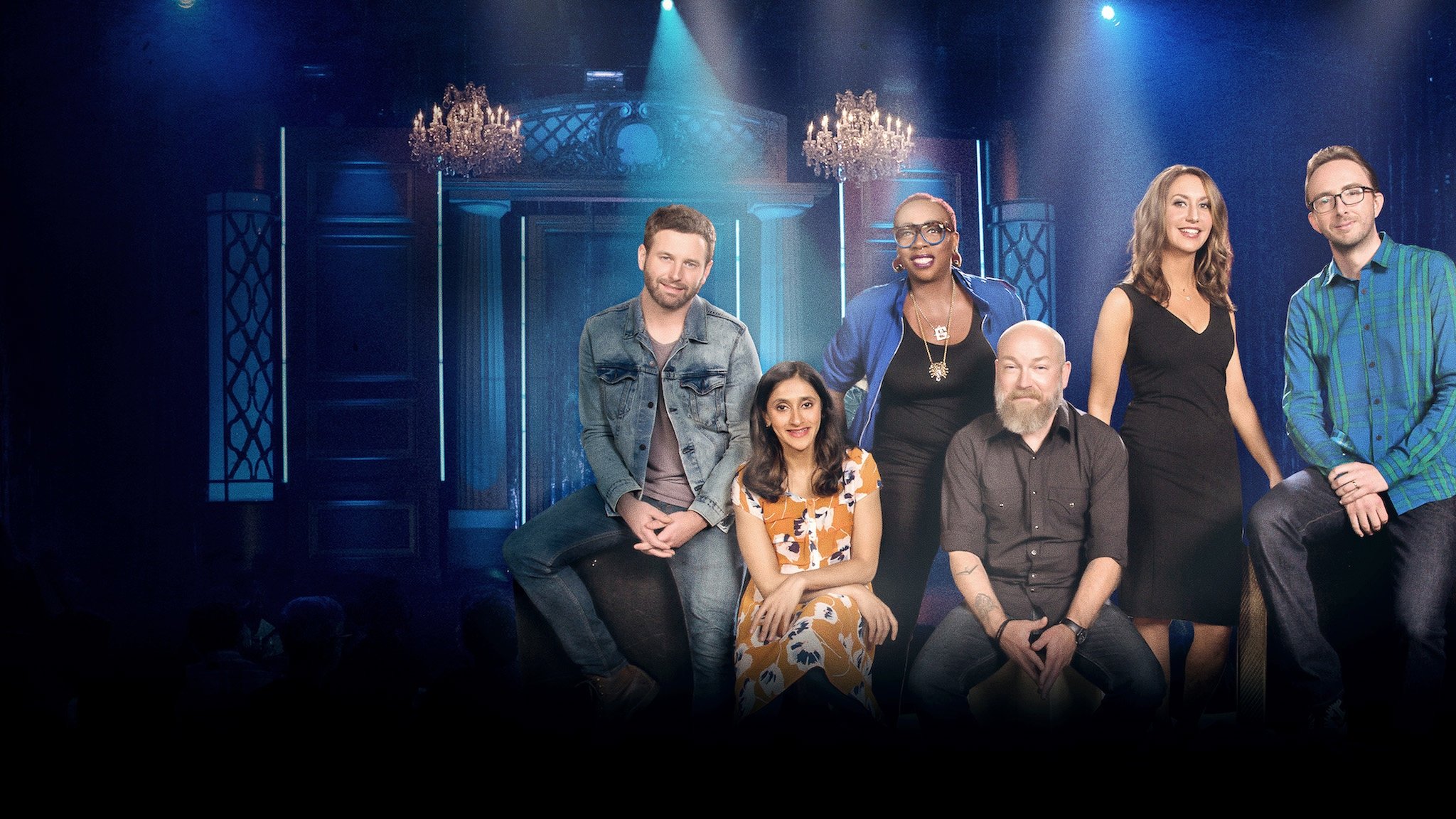 Backdrop for The Standups