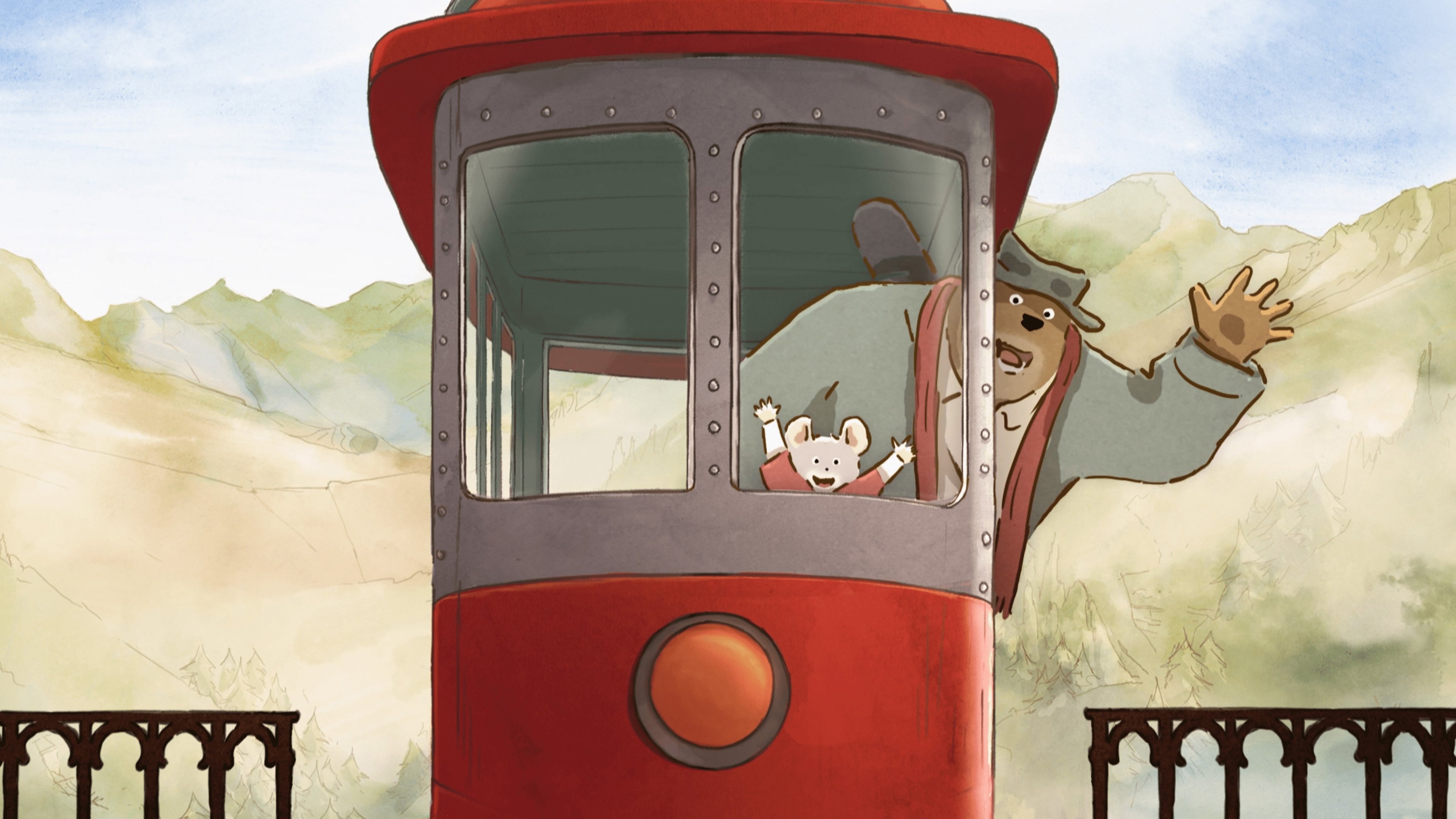 Backdrop for Ernest & Celestine: A Trip to Gibberitia