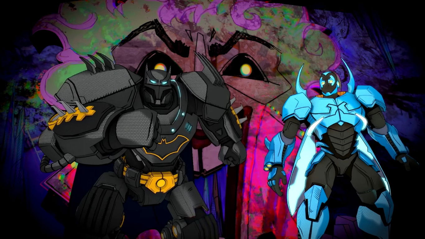 Backdrop for DC Metal Force