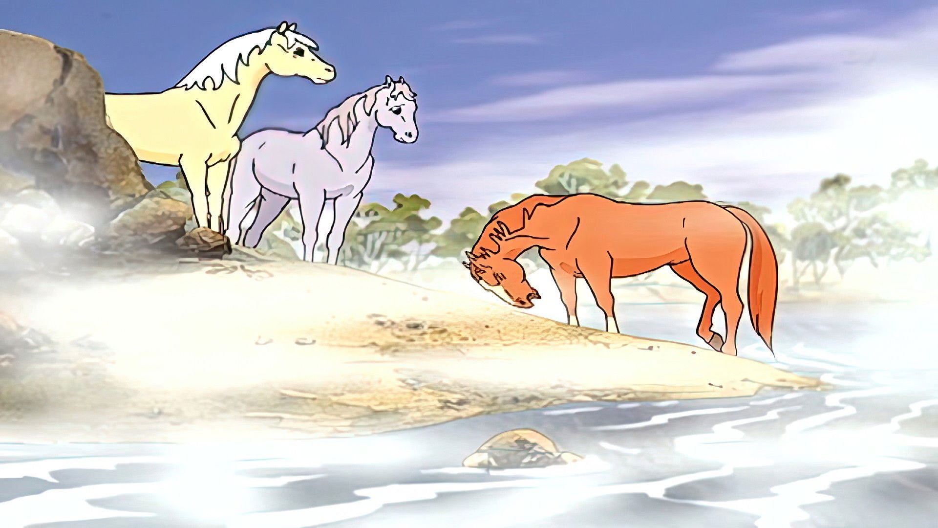 Backdrop for The Silver Brumby