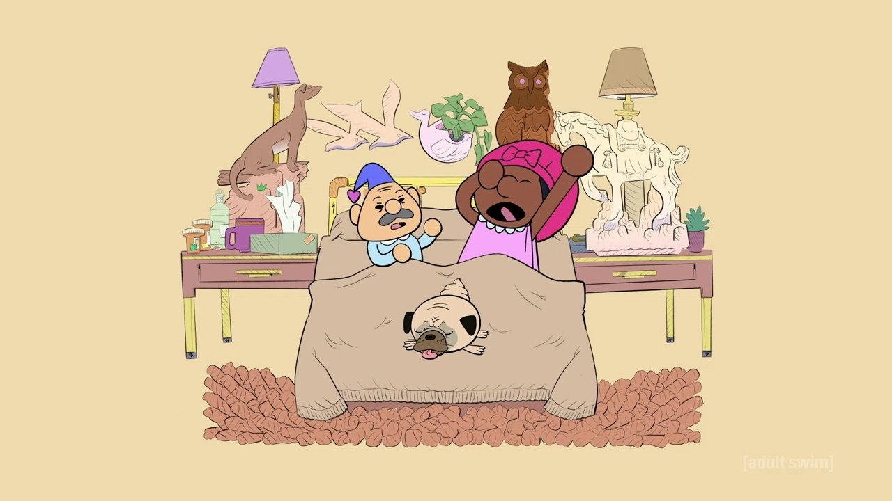 Backdrop for Mystery Cuddlers