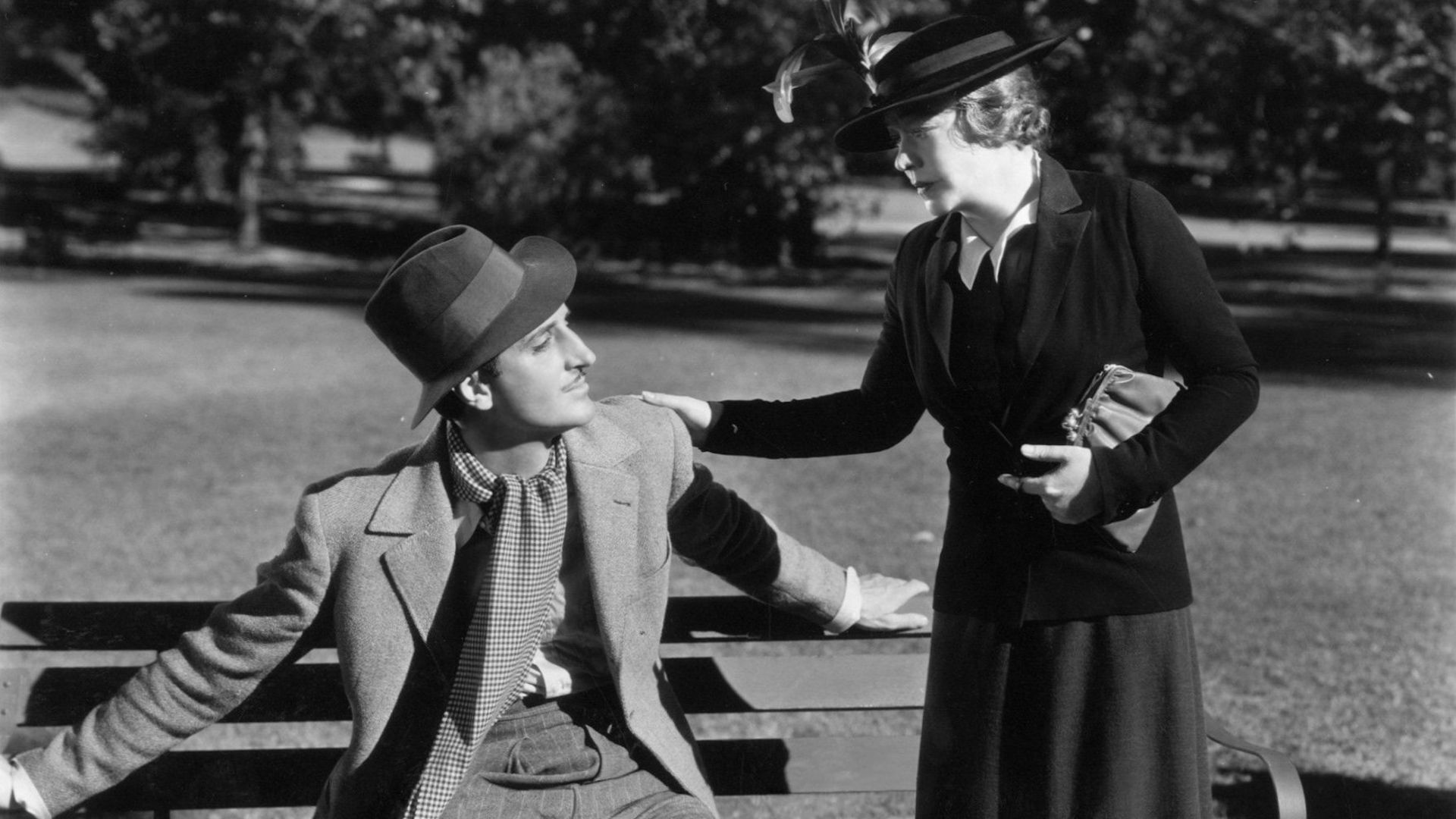 Backdrop for A Feather in Her Hat