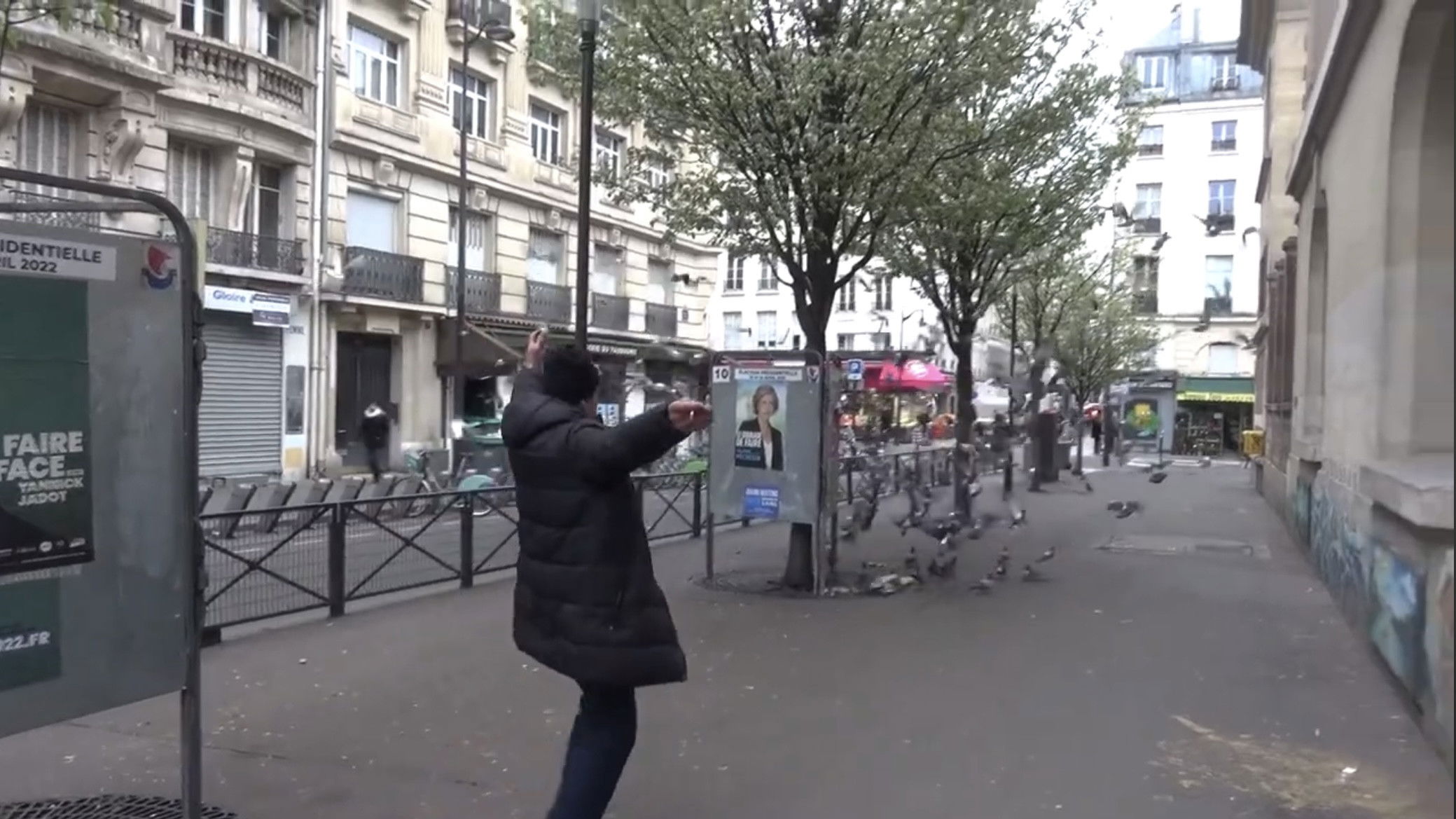 Backdrop for Karlo Čeko, Strasbourg Saint-Denis, Paris