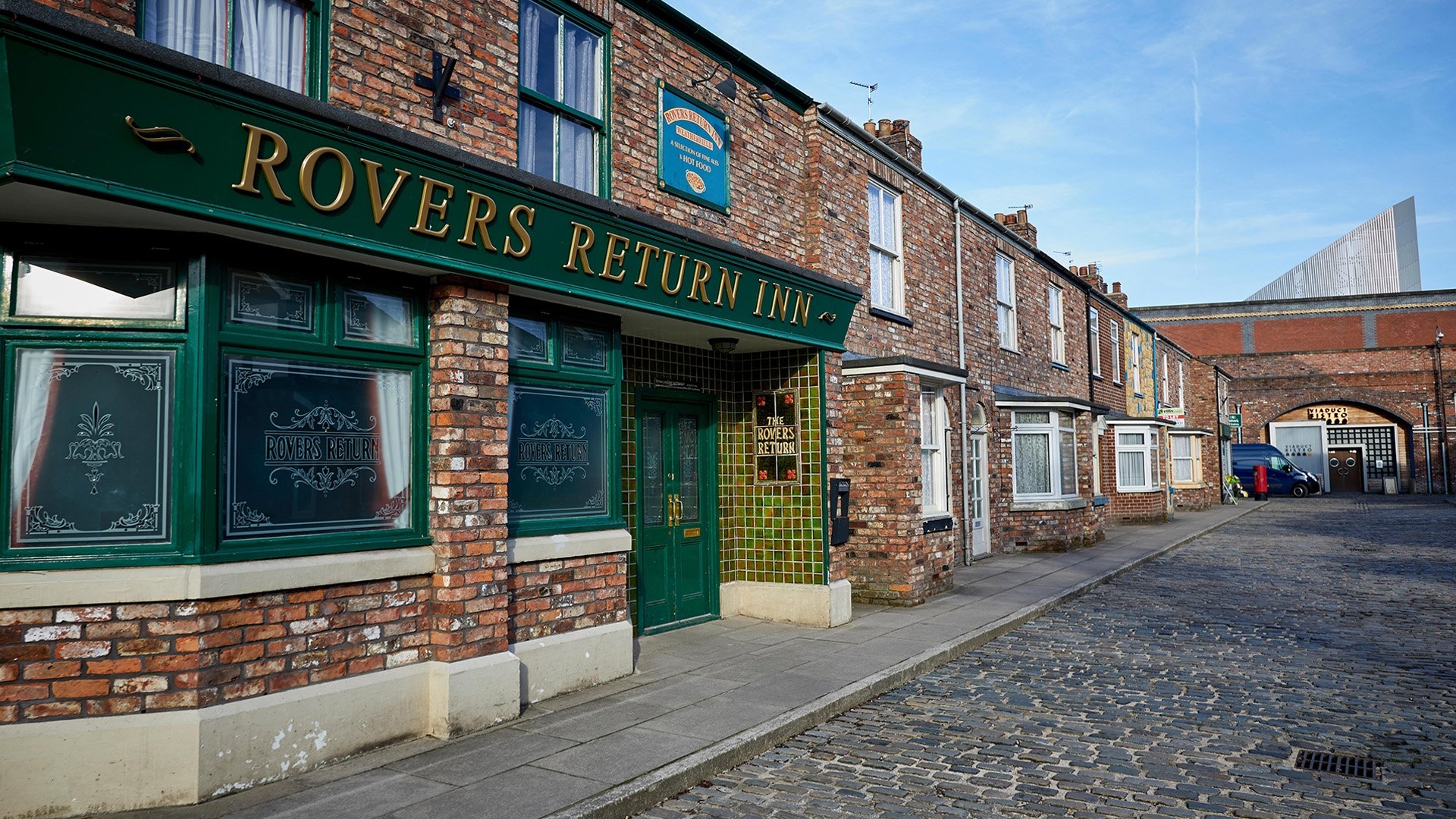 Backdrop for Coronation Street