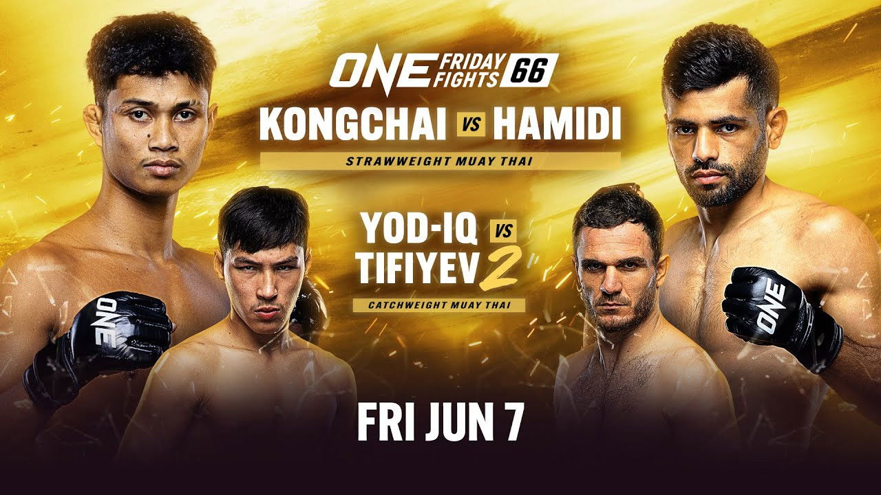 Backdrop for ONE Friday Fights 66: Kongchai vs. Hamidi