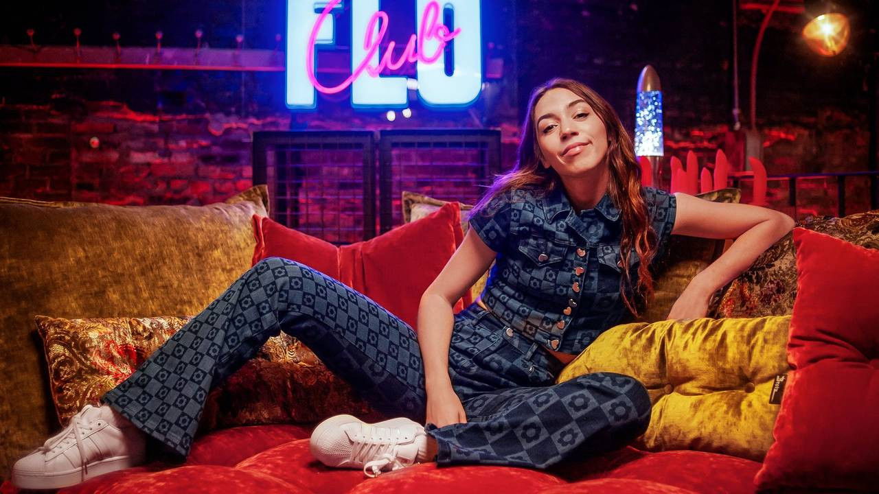 Backdrop for Club Flo