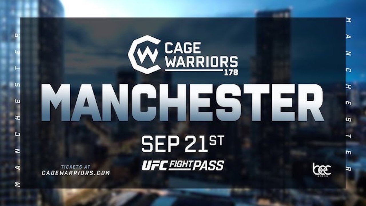 Backdrop for Cage Warriors 178: Manchester