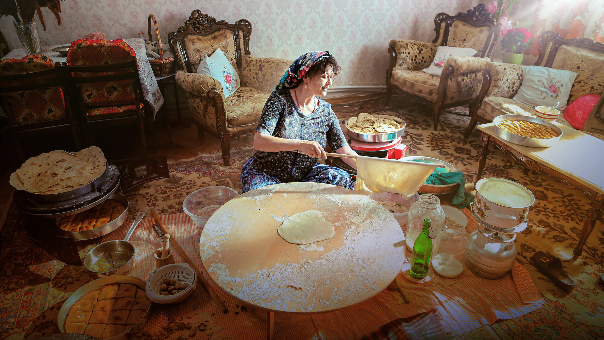 Backdrop for Buddies from the Neighborhood