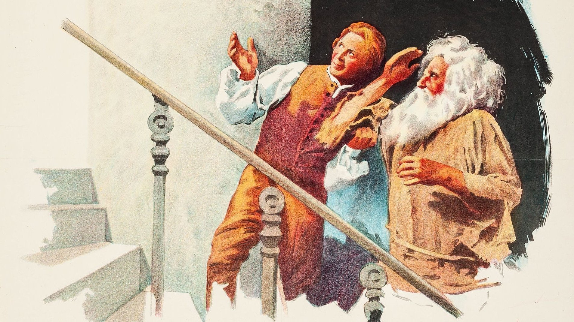 Backdrop for Stairway to Light