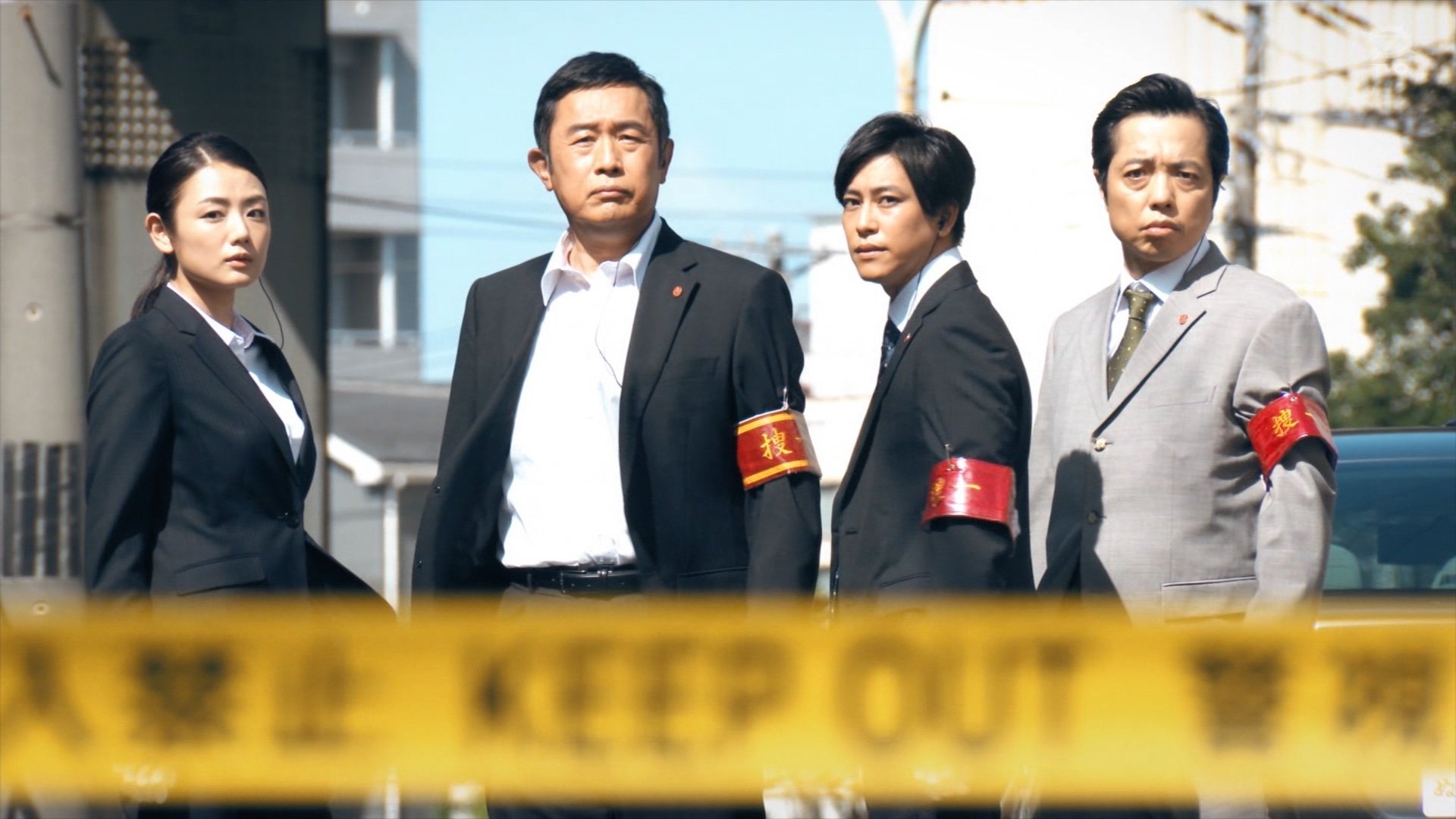 Backdrop for "Renjou" Keishichou Kyoukouhan-gakari Higuchi Akira