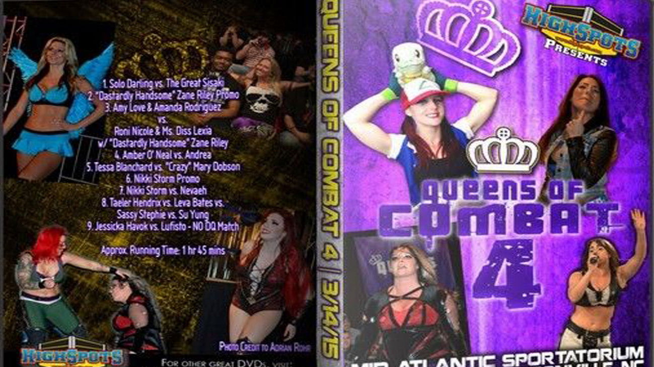 Backdrop for Queens Of Combat  QOC 4