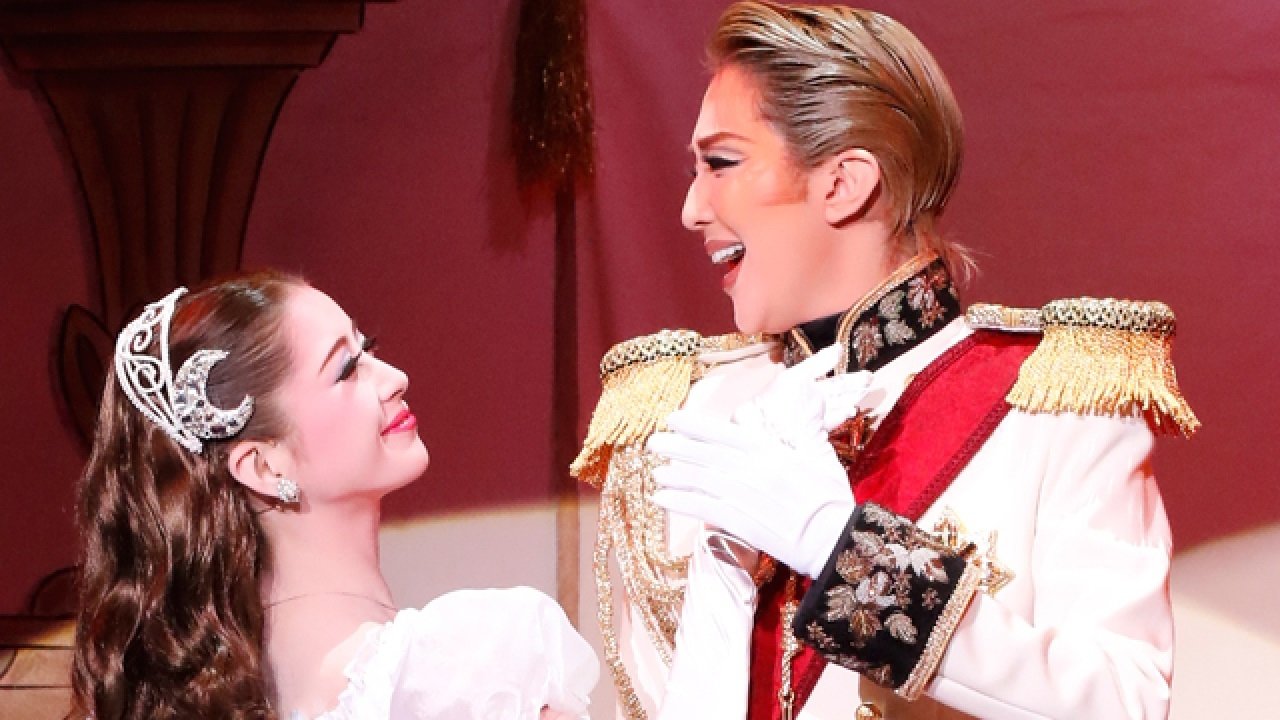 Backdrop for Mayerling / Bouquet de Takarazuka