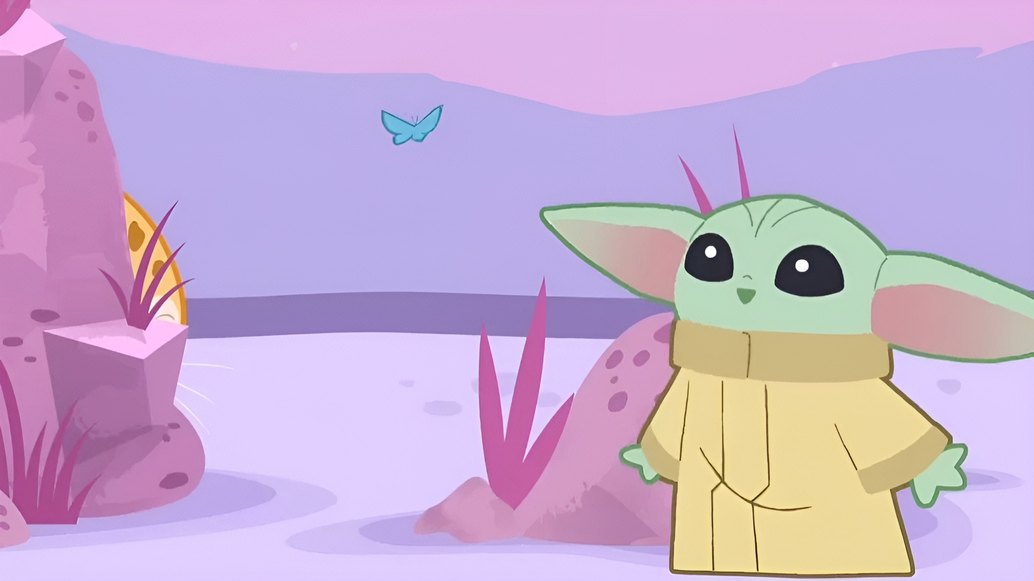Backdrop for Grogu Cutest In The Galaxy