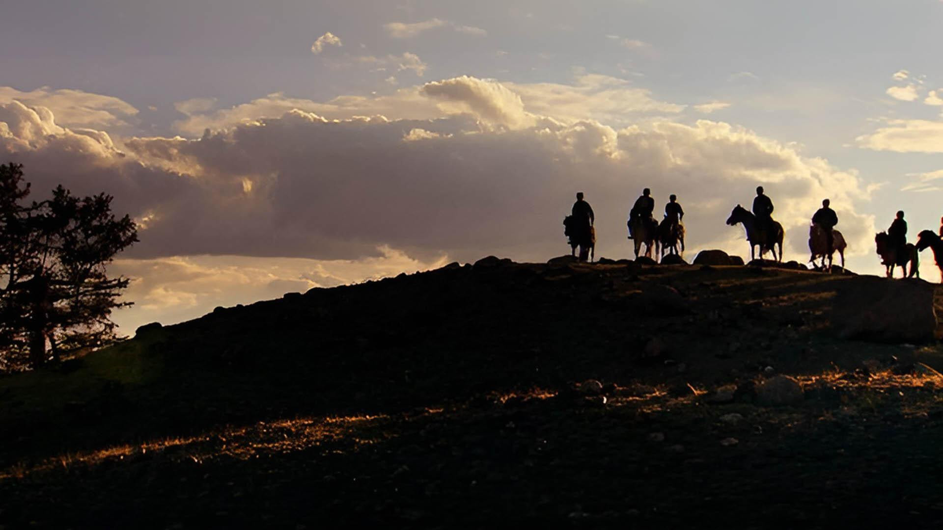 Backdrop for In the Frozen Tomb of Mongolia