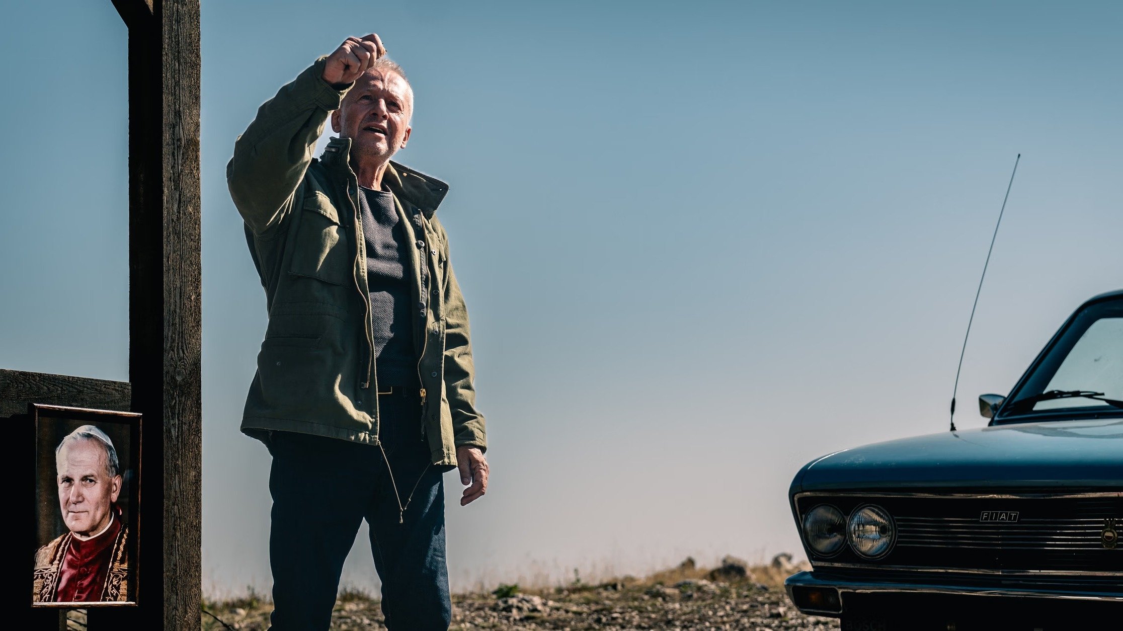 Backdrop for Operation Pope