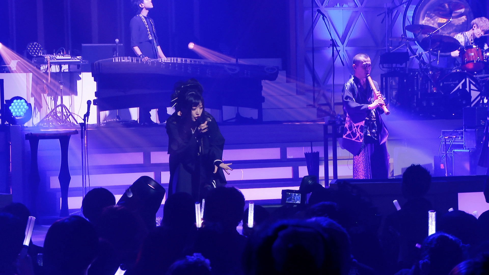 Backdrop for Wagakki Band Japan Tour 2019 REACT -New Chapter-