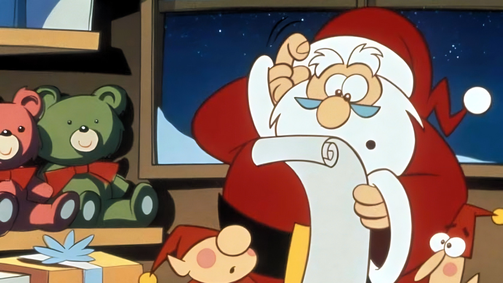 Backdrop for The Town Santa Forgot