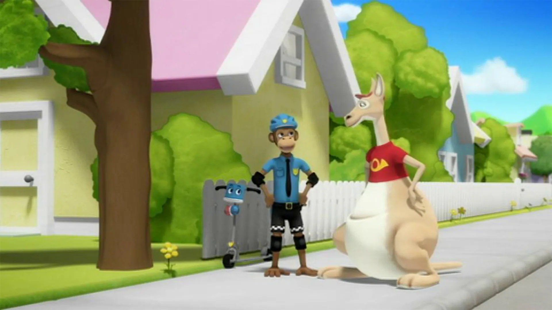 Backdrop for City of Friends