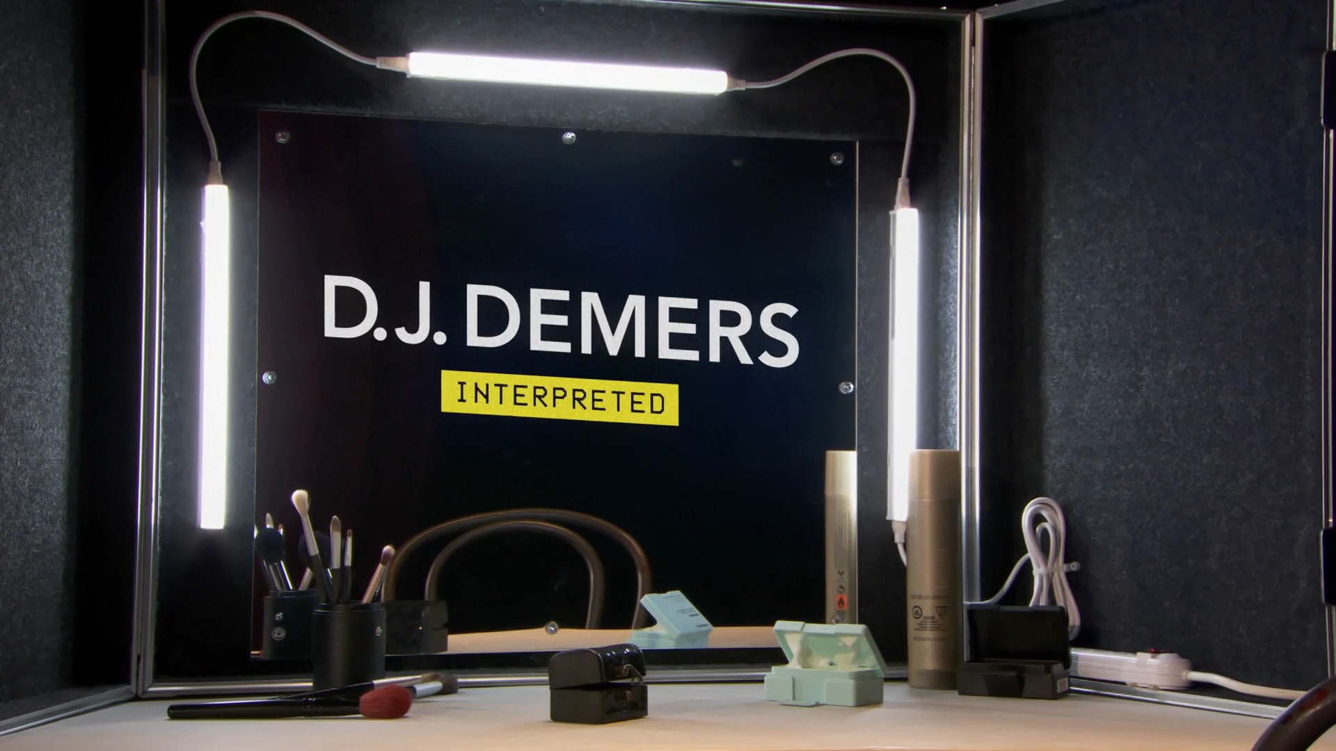 Backdrop for D.J. Demers: Interpreted
