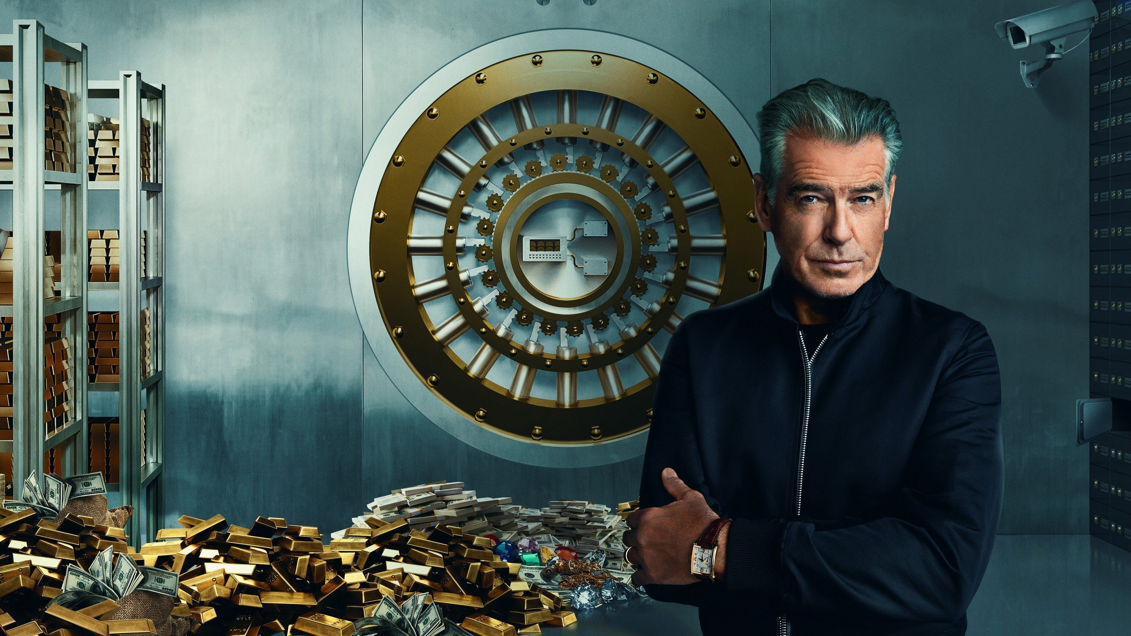 Backdrop for History's Greatest Heists with Pierce Brosnan