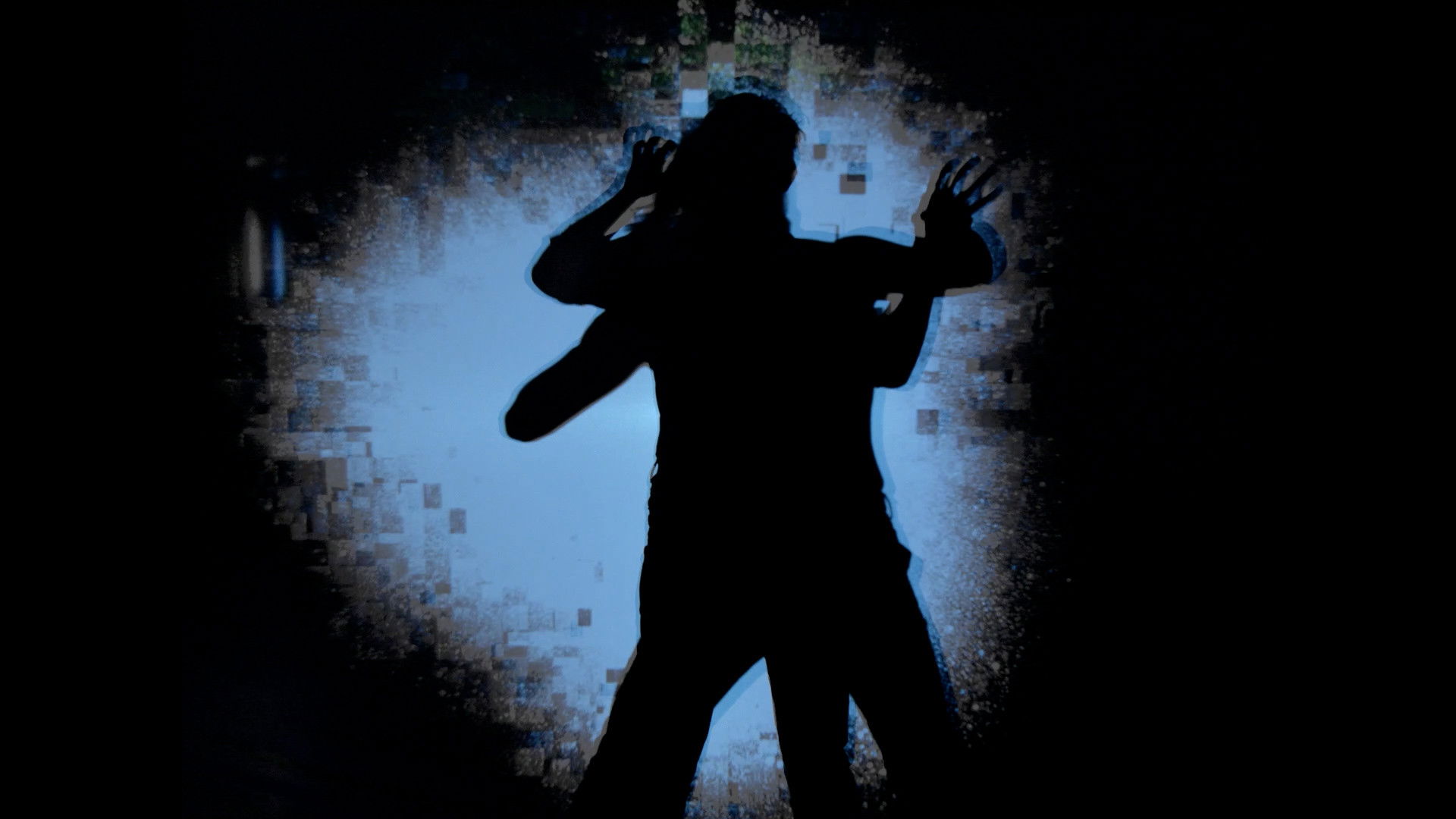 Backdrop for Neon Blue