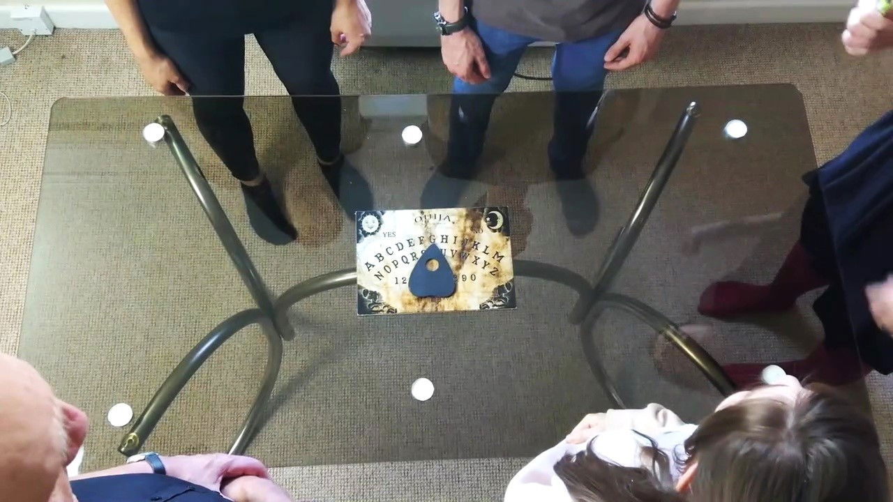 Backdrop for Ouija Experiment