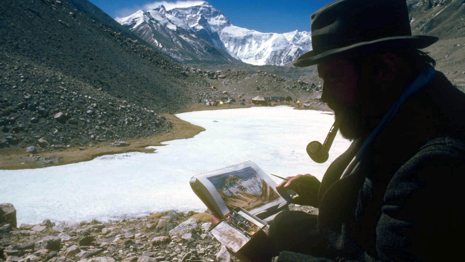 Backdrop for Galahad of Everest