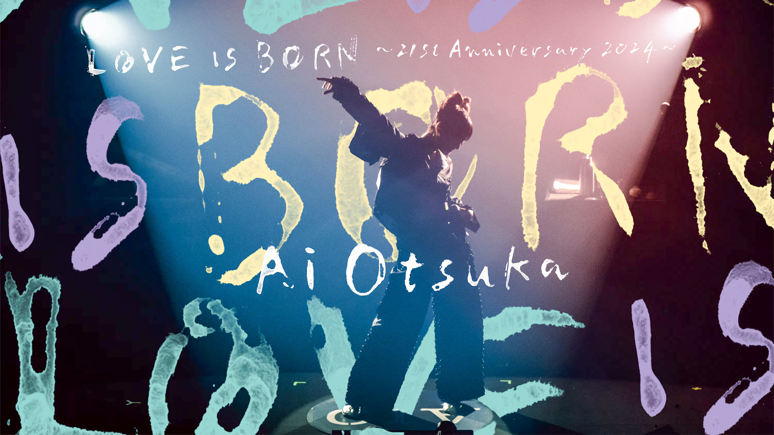 Backdrop for LOVE is BEST Tour 2009 FINAL