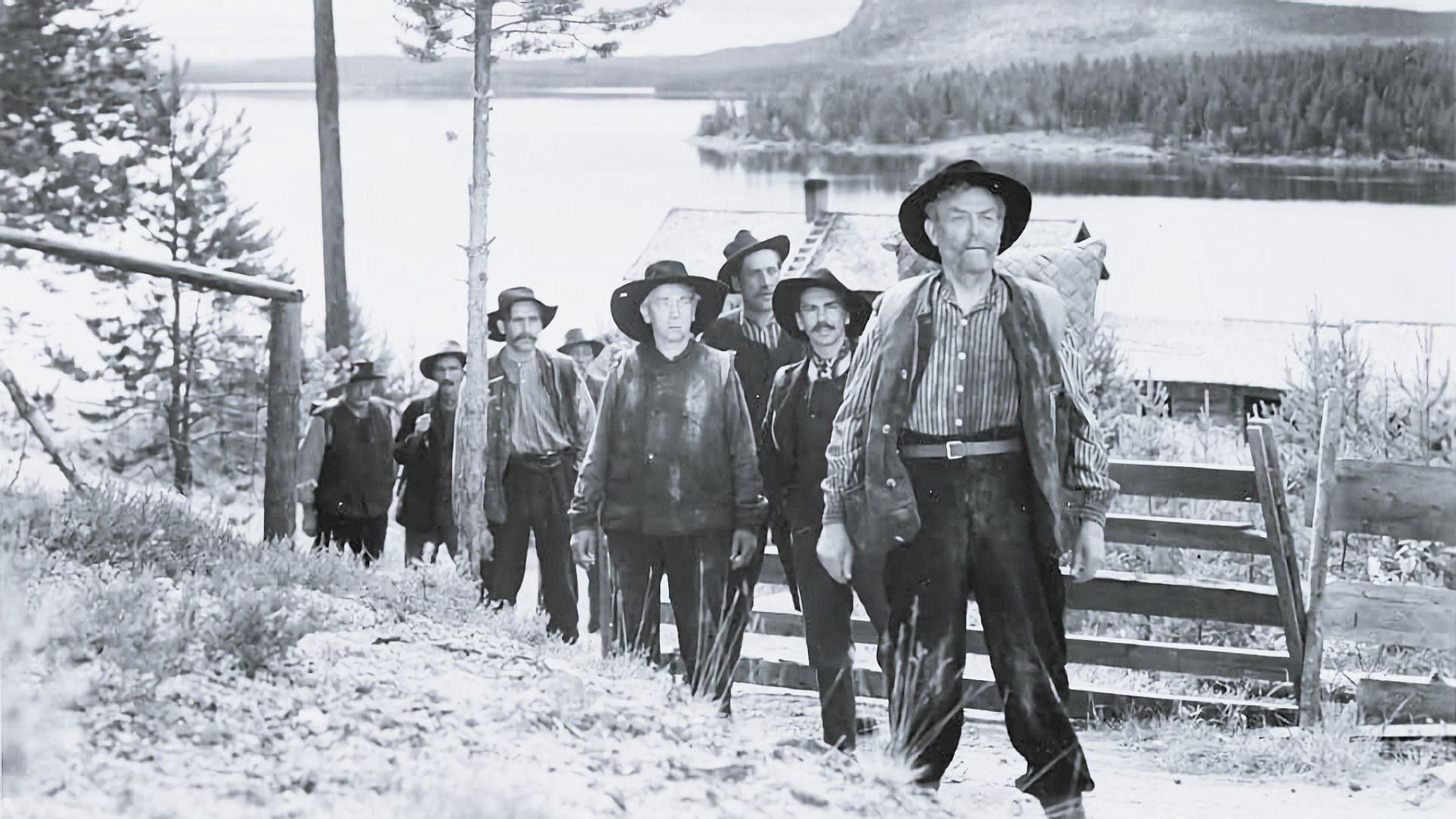 Backdrop for Railroad Workers