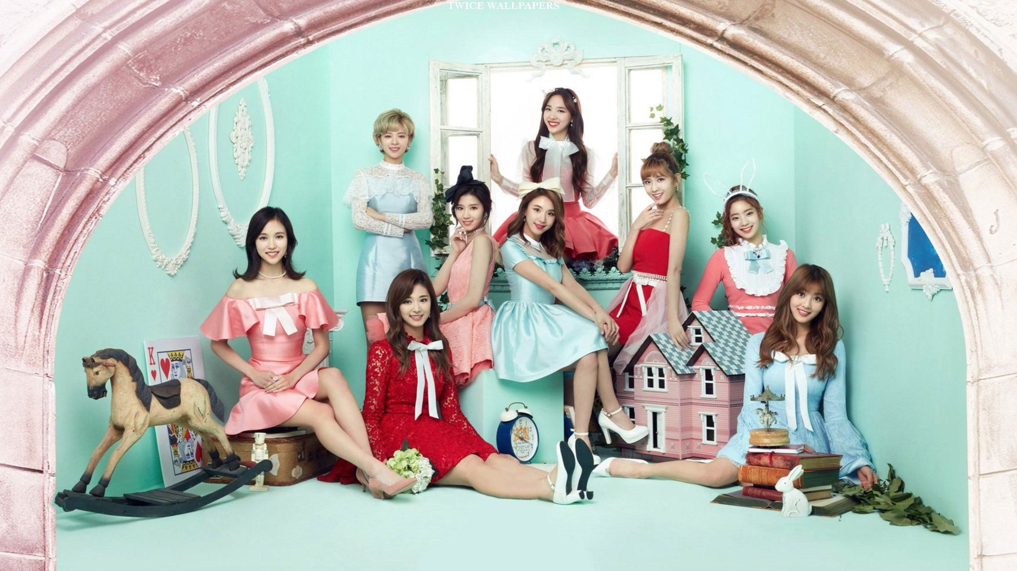 Backdrop for TWICELAND – The Opening – Encore