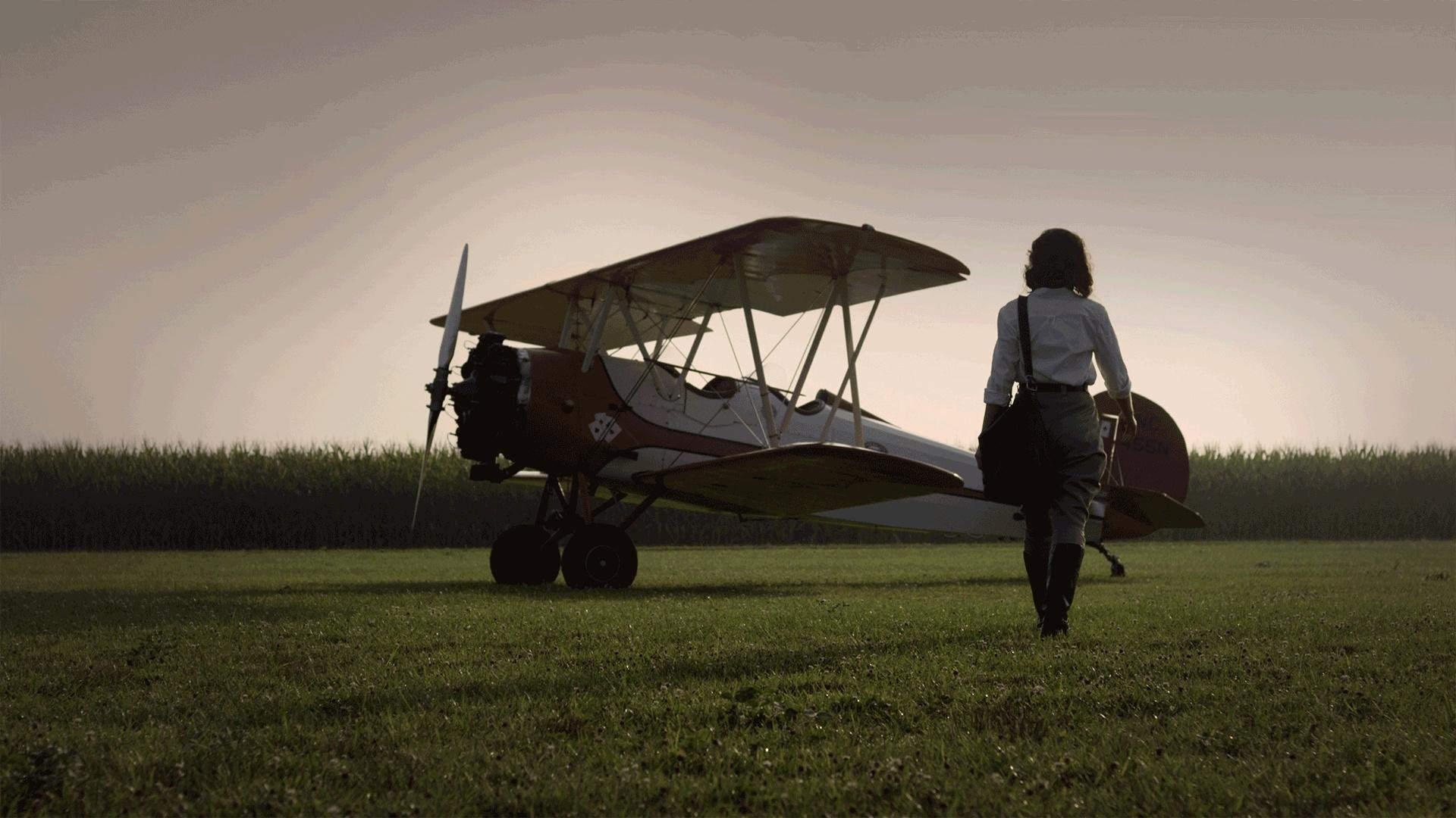 Backdrop for Beyond the Powder: The Legacy of the First Women's Cross-Country Air Race