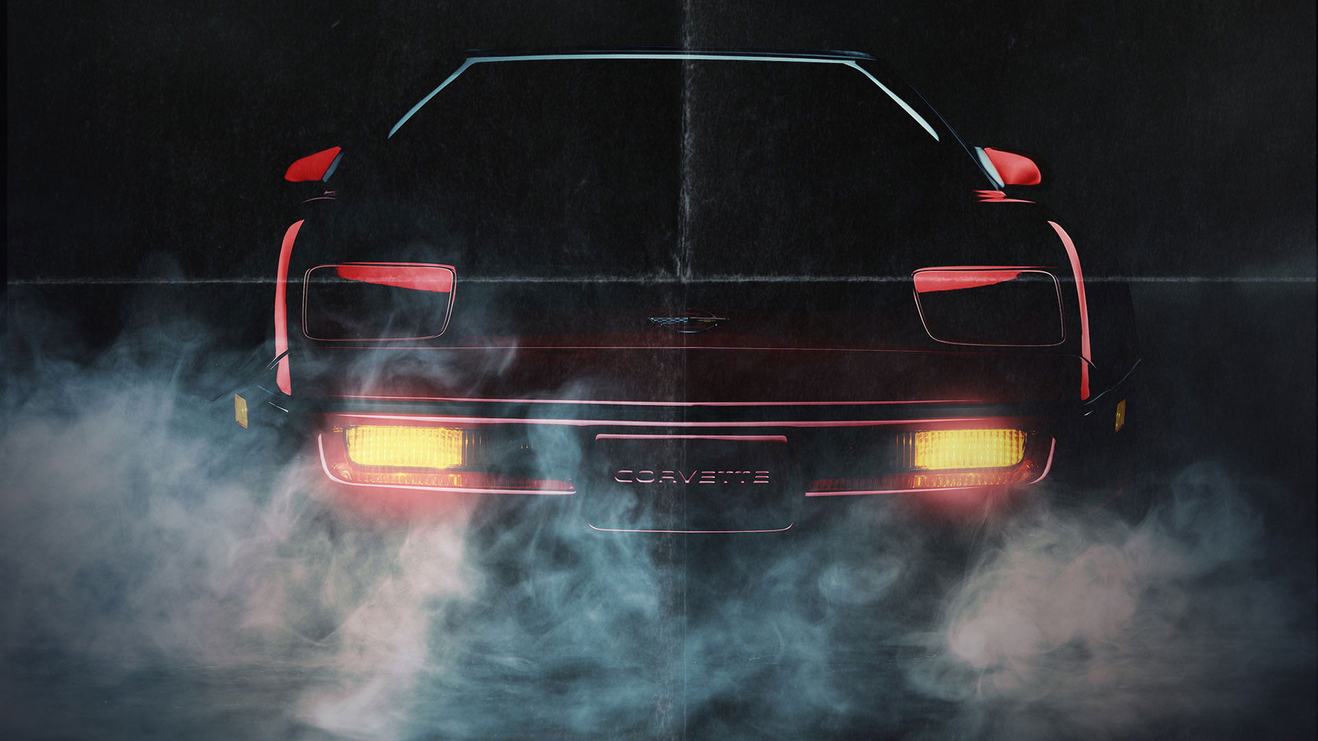 Backdrop for The Lost Corvette