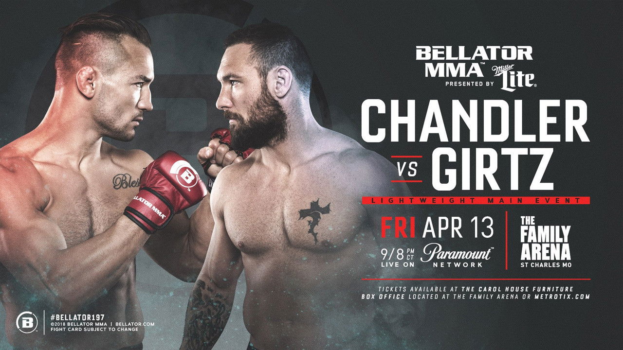 Backdrop for Bellator 197: Chandler vs. Girtz