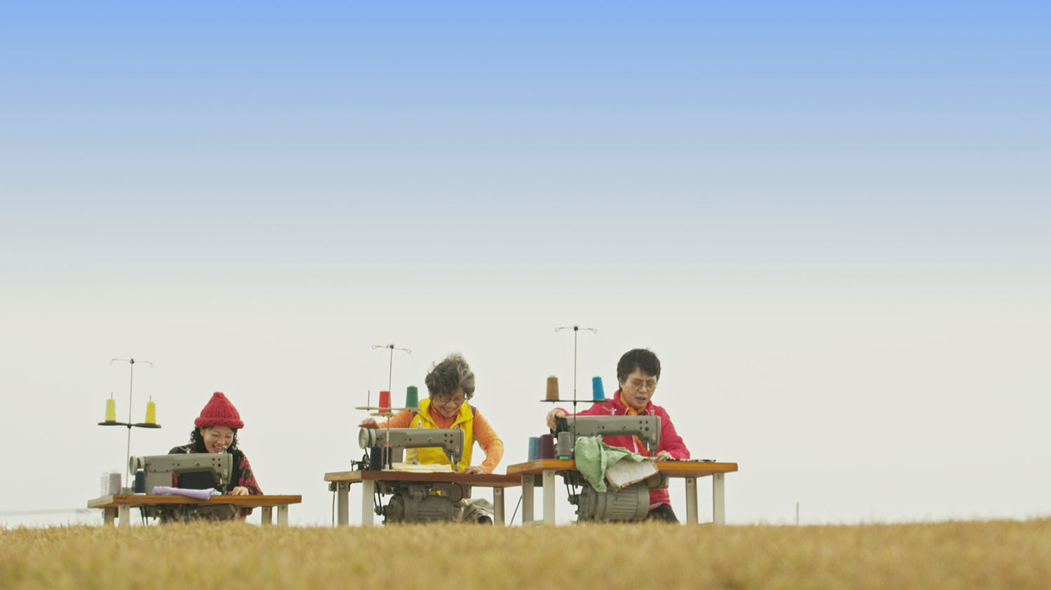 Backdrop for Sewing Sisters