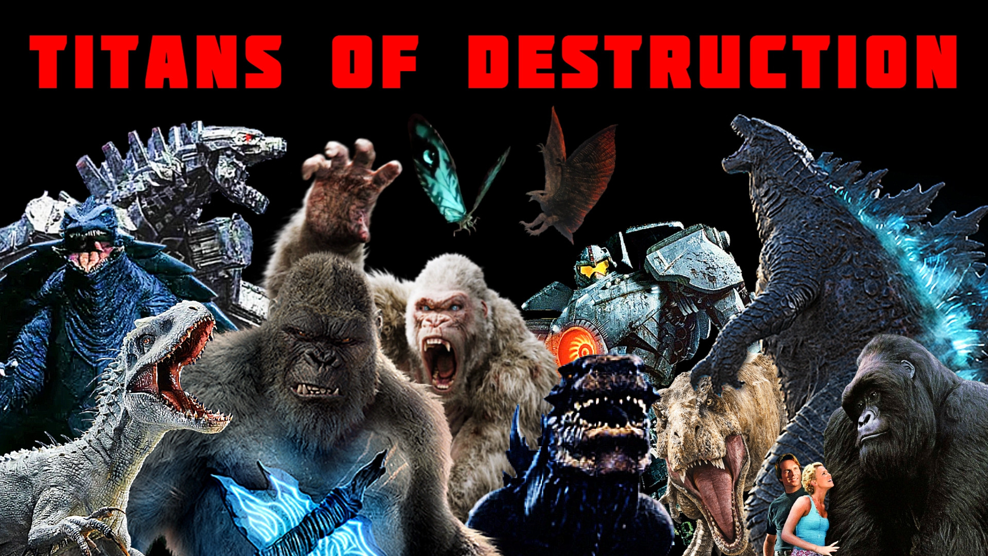 Backdrop for Titans of Destruction: The Evolution of Giant Monster Movies