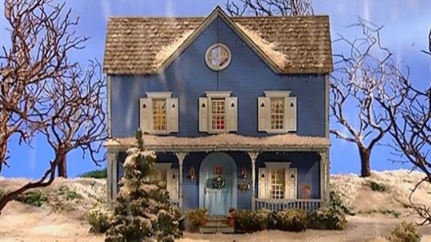 Backdrop for Bear in the Big Blue House: A Berry Bear Christmas