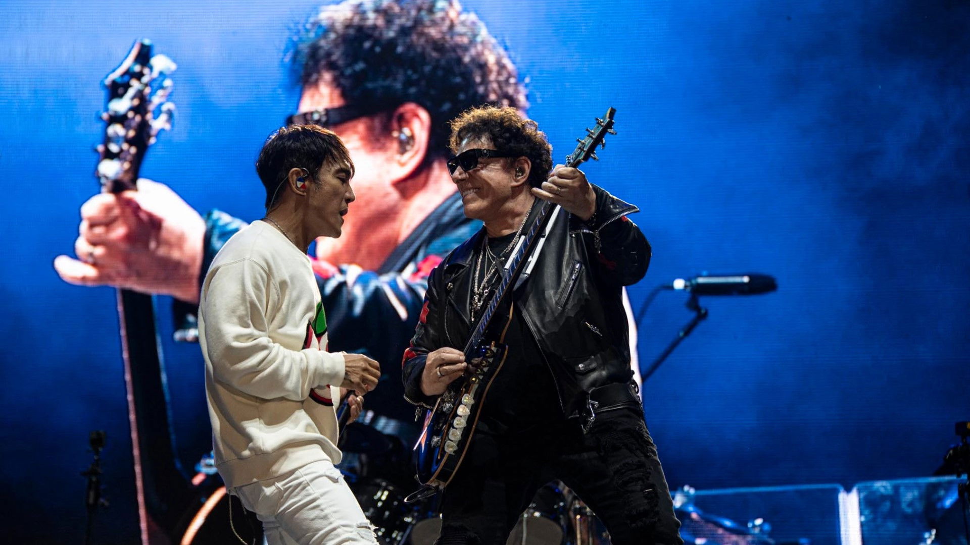 Backdrop for Journey - Live in concert at Lollapalooza