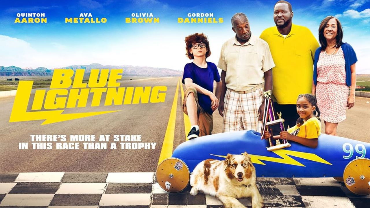 Backdrop for Blue Lightning