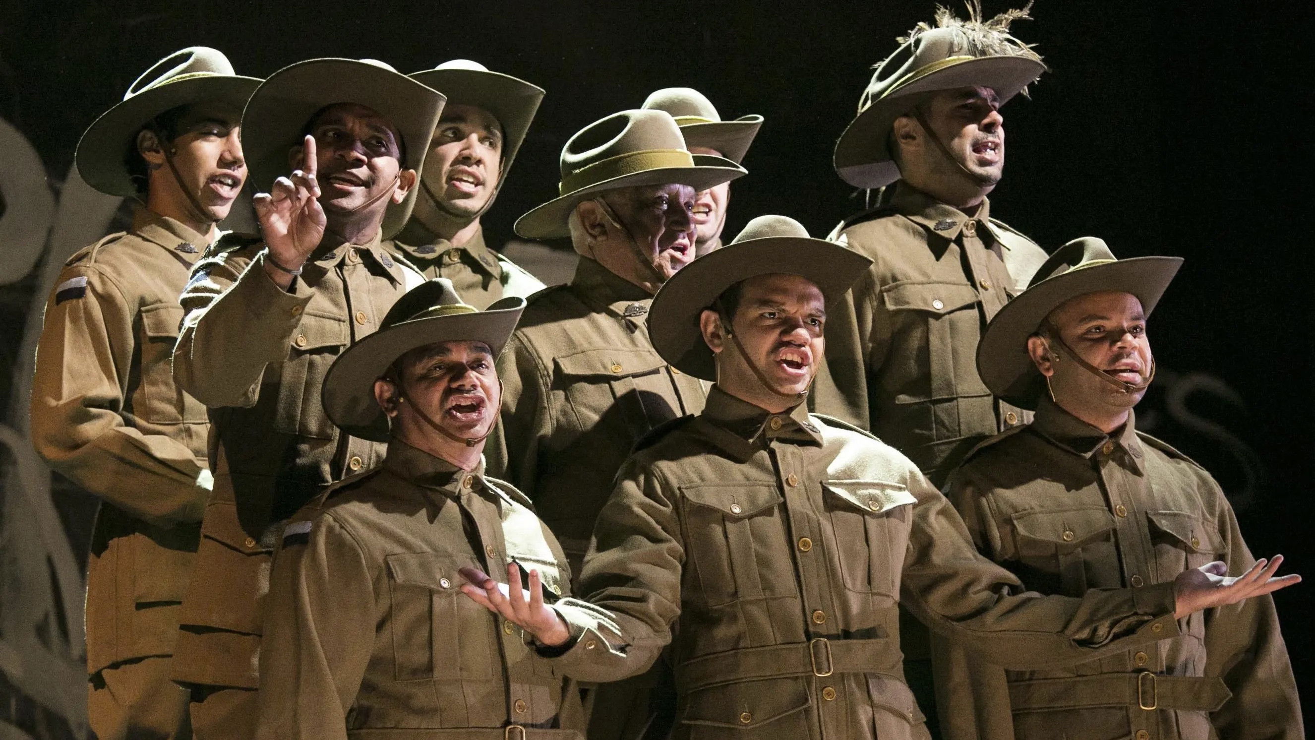 Backdrop for Black Diggers