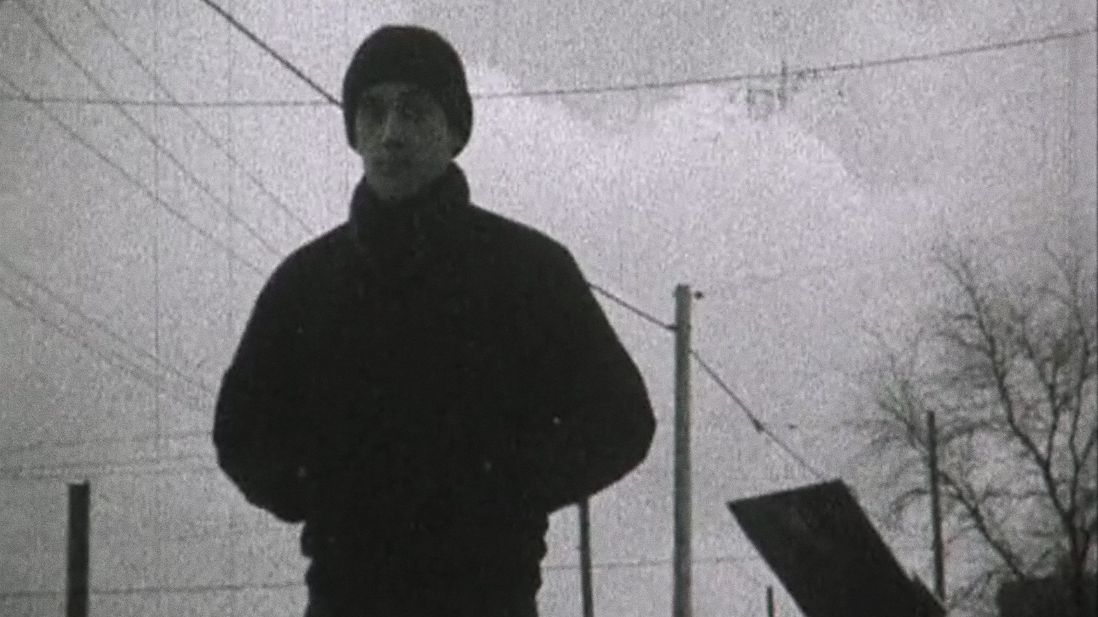 Backdrop for Some Days in January, 1984