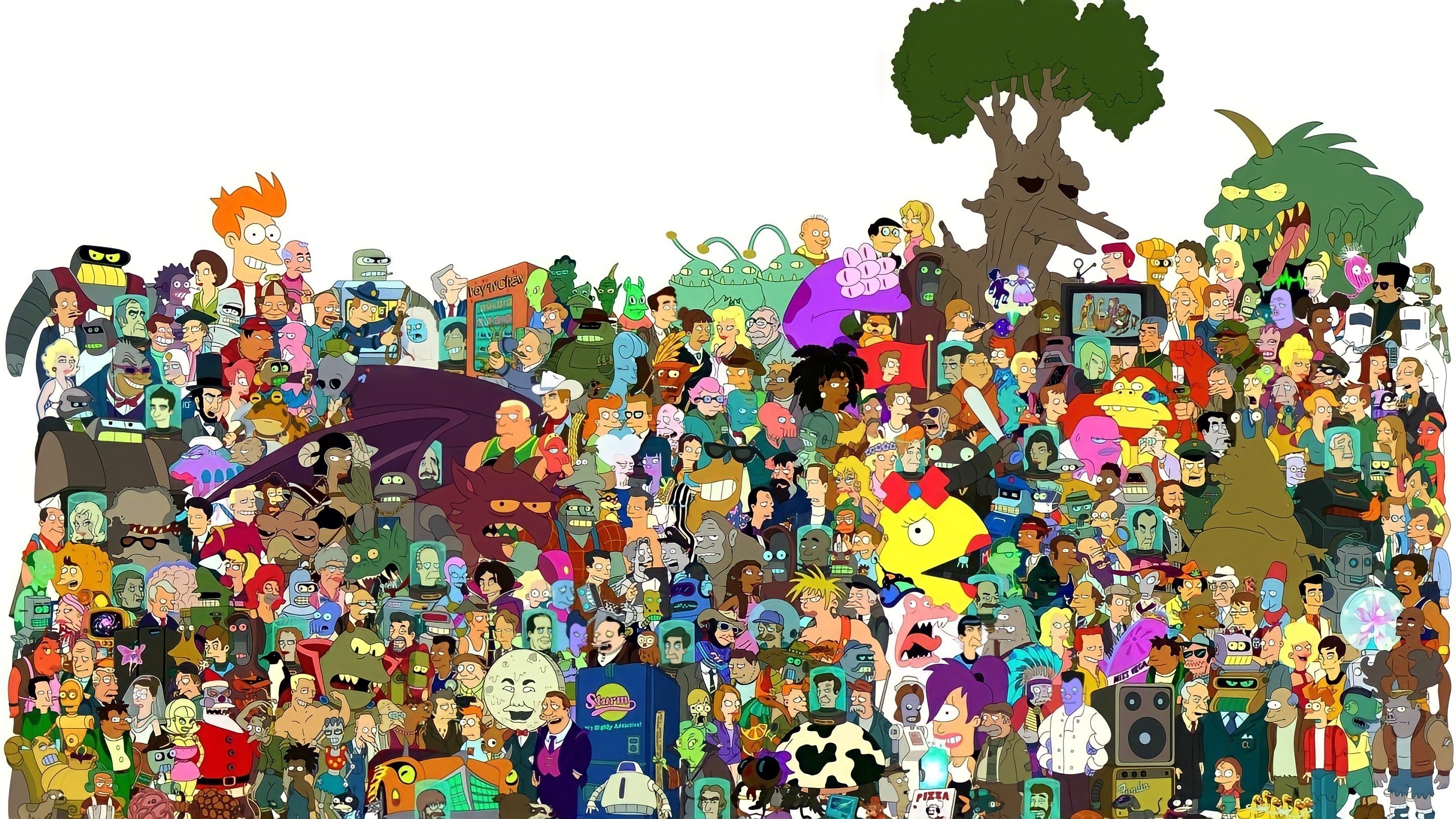 Backdrop for Futurama: Monster Robot Maniac Fun Collection